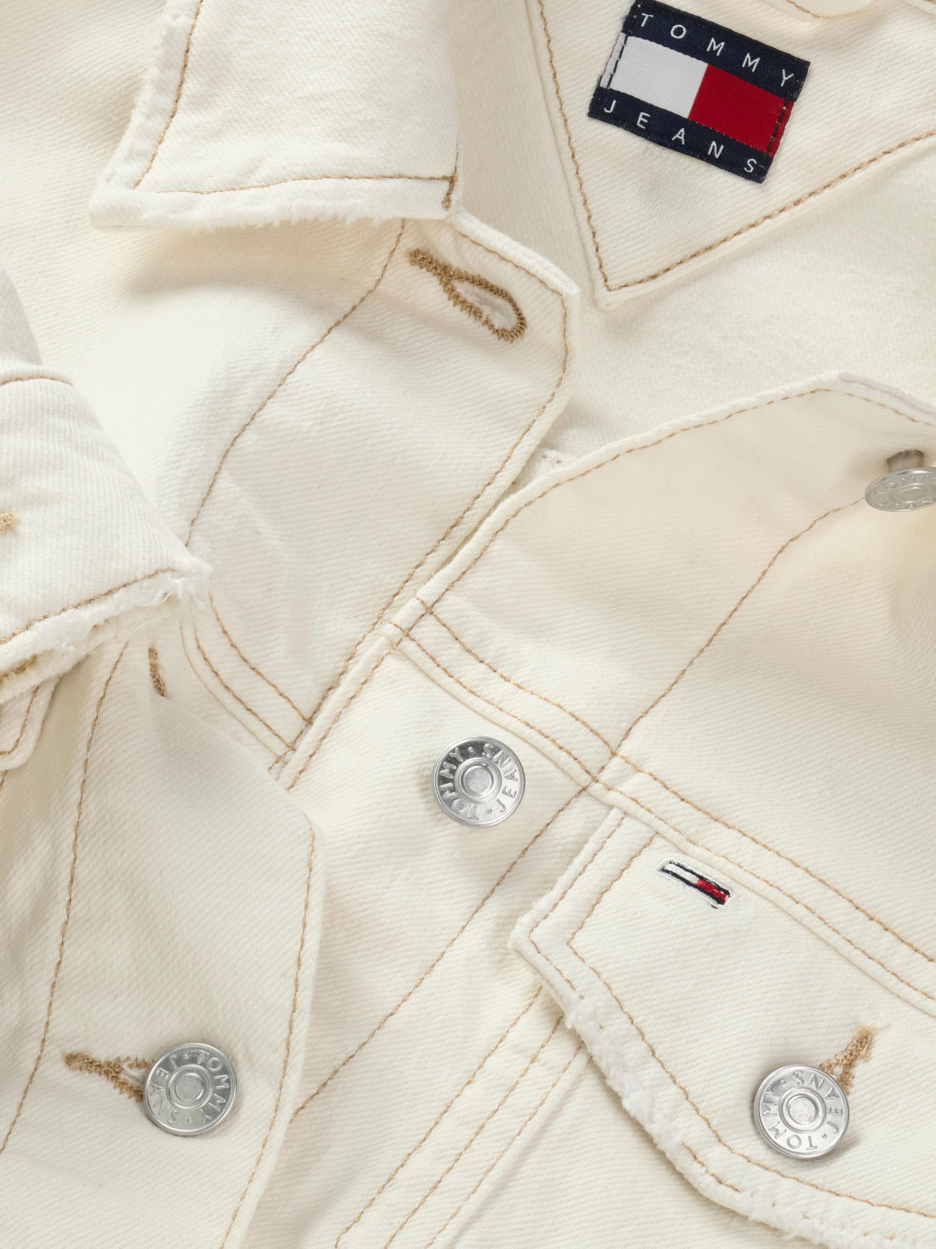 Tommy Jeans Cazadora vaquera Mujer Classic Trucker Regular Fit