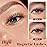 Higu clace Magnetic Eyelashes with Applicator, 1 Pair Reusable Magnetic Lashes Without Eyeliner, Magnetic Eyelashes Natural Look, No Glue Needed (XTY-A)