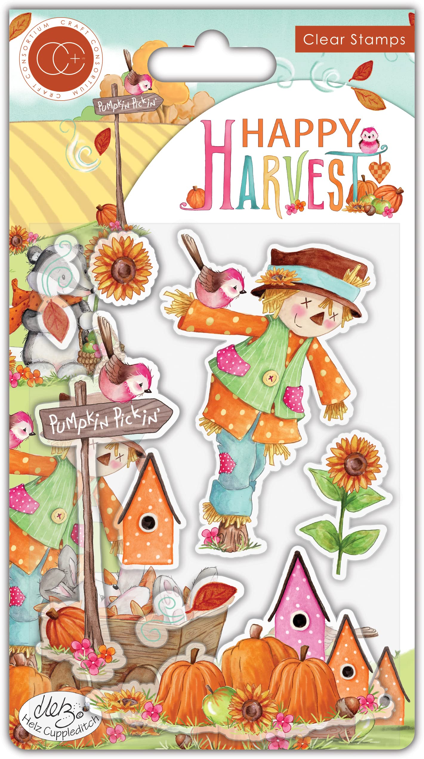 Happy Harvest - Stamp Set - Sunflower