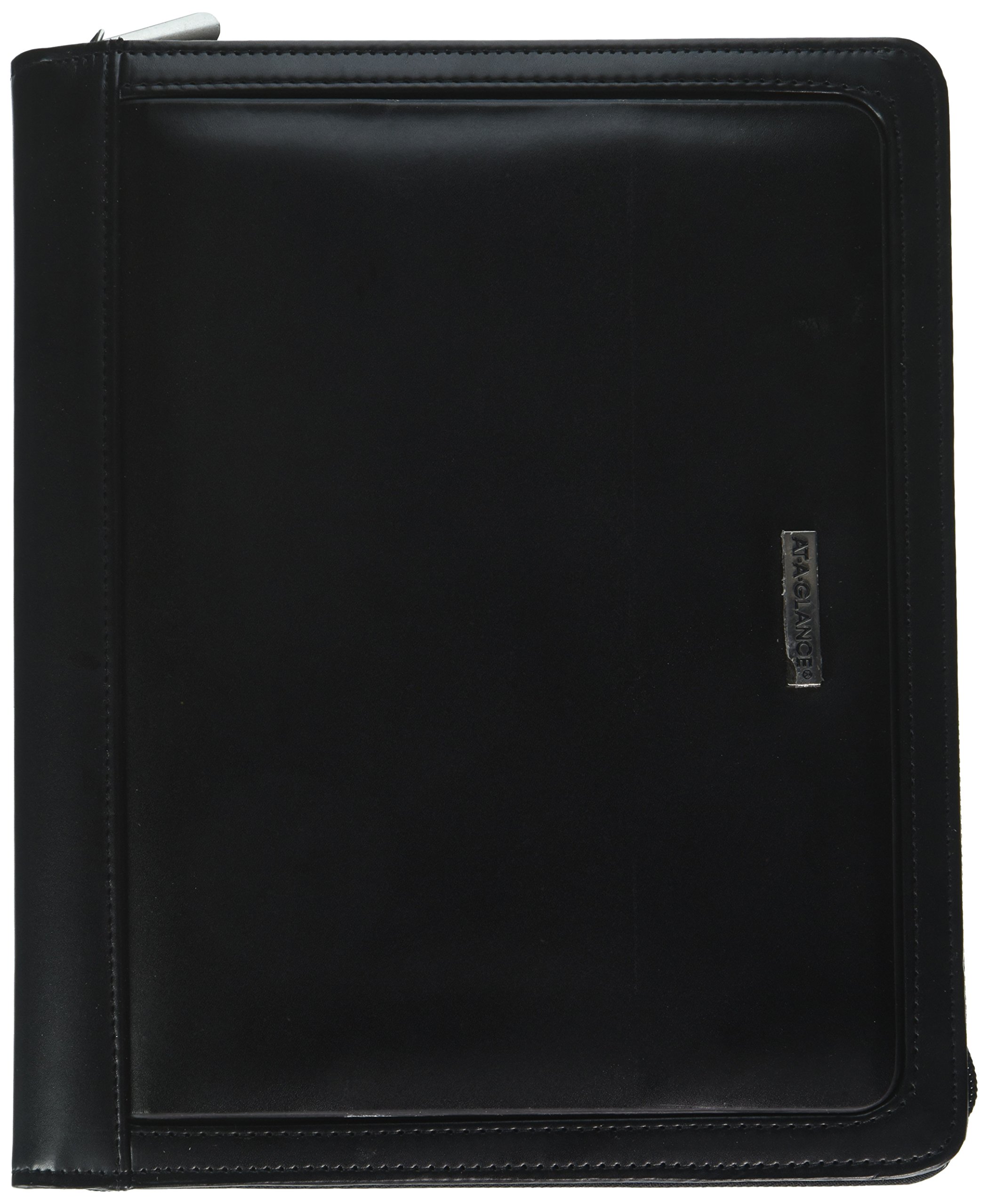 " Day Runner Windsor QuickView Slim Profile Starter Set by AT-A-GLANCE – 5.5 inches X 8.5 inches, vinyl, Black Or Brown, Model 101-0286