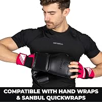 Sanabul Essential Gel Boxkesztyű Kickboxinghoz és Edzéshez 7