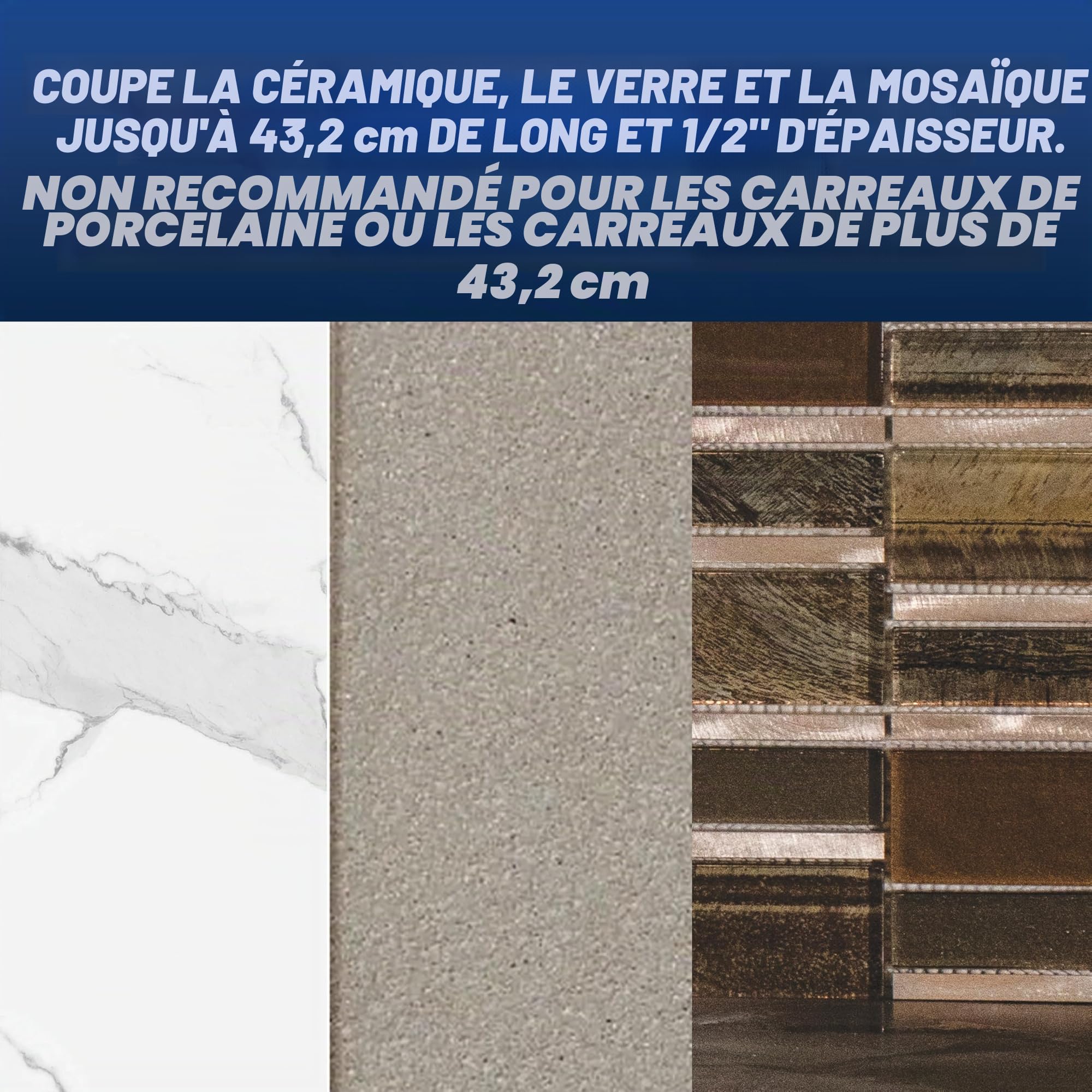 Marshalltown Coupe-carreaux 43,2 cm
