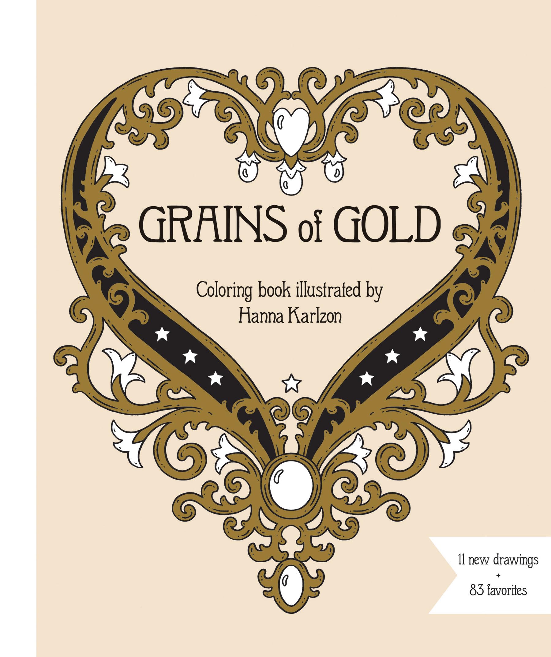 Grains of Gold Coloring Book (Hanna Karlzon)