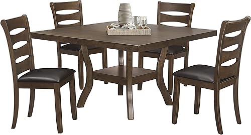 Miniatura 8 de Homelegance Comedor) Silla auxiliar (juego de 2), marrón