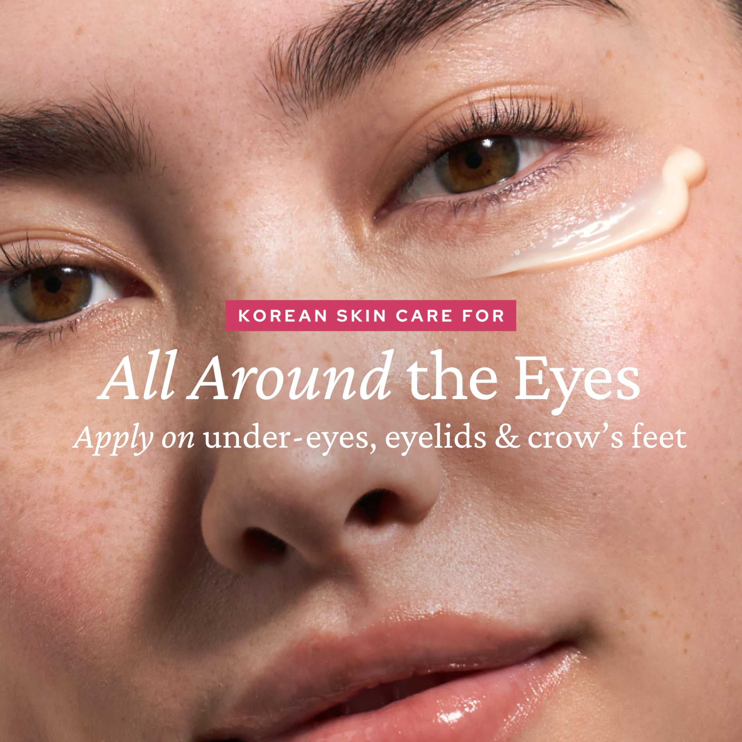 belif Aqua Bomb Cooling Eye Gel - Caffeine & Hyaluronic Acid for Puffiness & Hydration, Niacinamide & Vitamin C for Dark Circles, Adenosine & Collagen for Plumping & Firming, Korean Skin Care