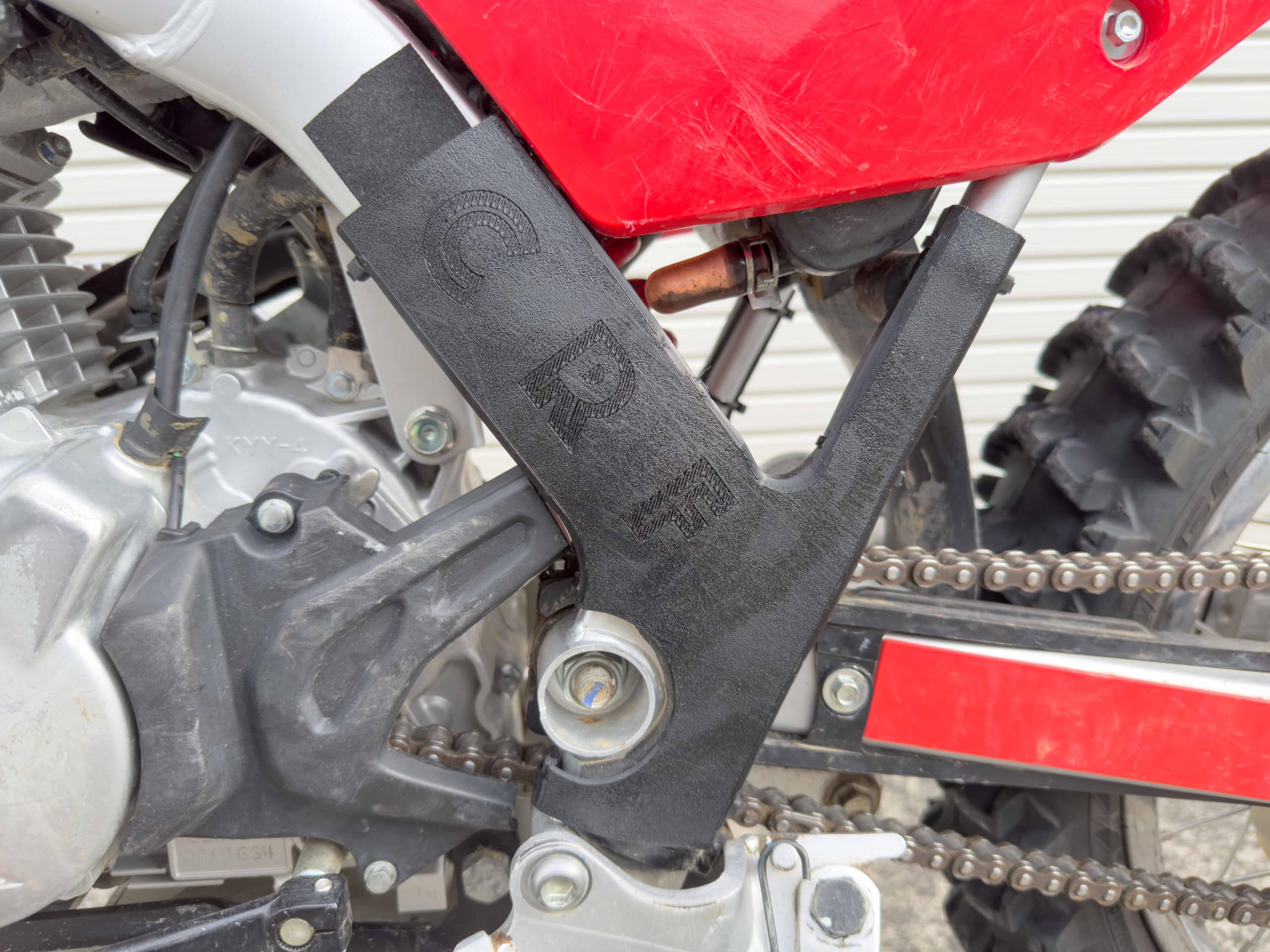 Amazon | CRF125F フレームガード ブーツスレガード TPU製 | フレーム