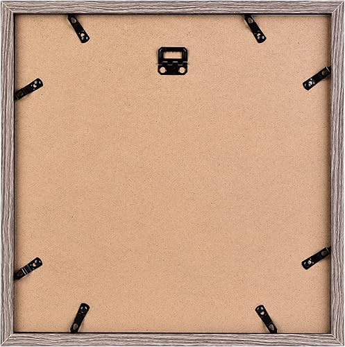 Vista 104 de Yaetm Portarretratos de 12 x 12 pulgadas con paspartú para fotos de 8 x 8 pulgadas, juego de 9 marcos cuadrados de 12 x 12 pulgadas, marco blanco