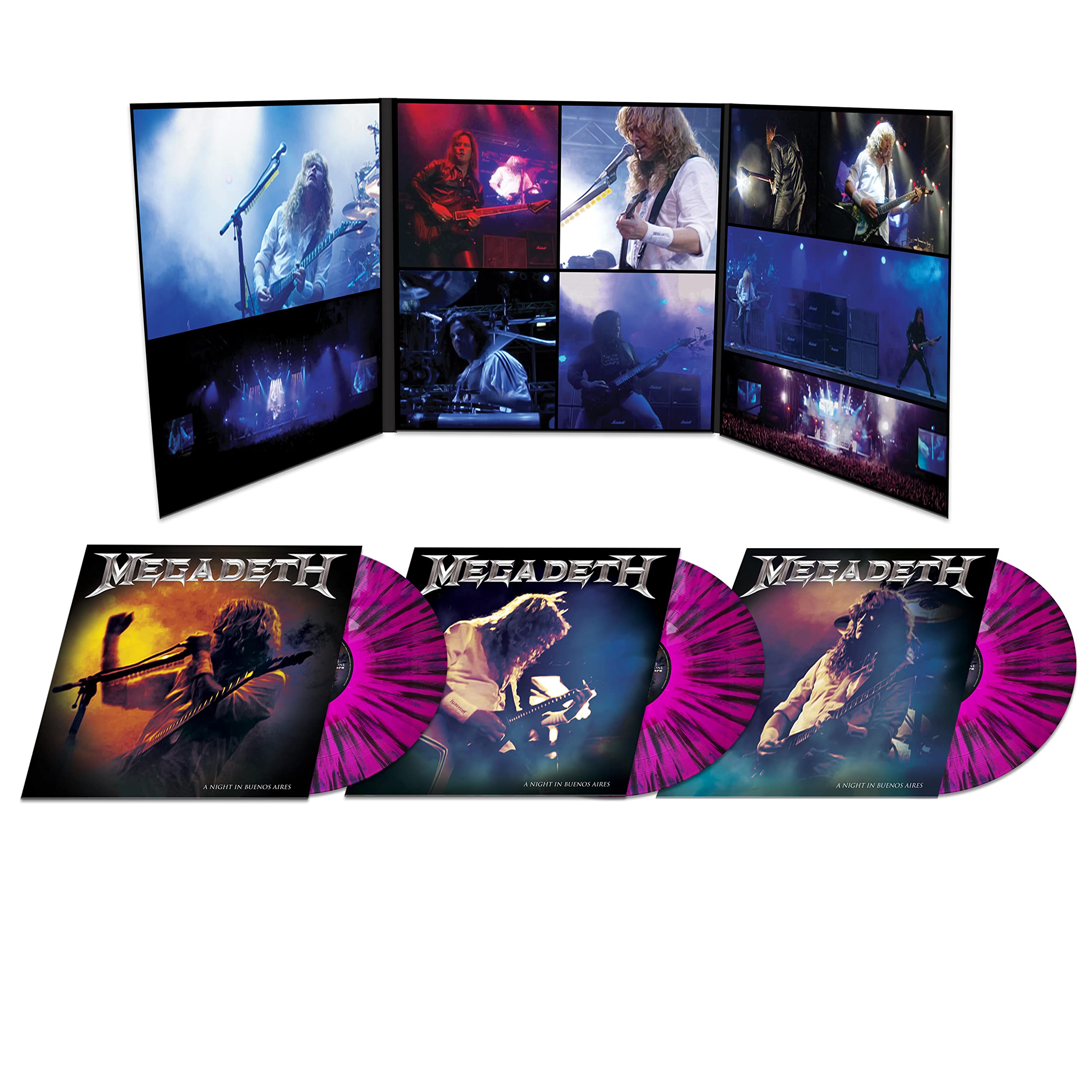 Night In Buenos Aires (Purple & Black Splatter)