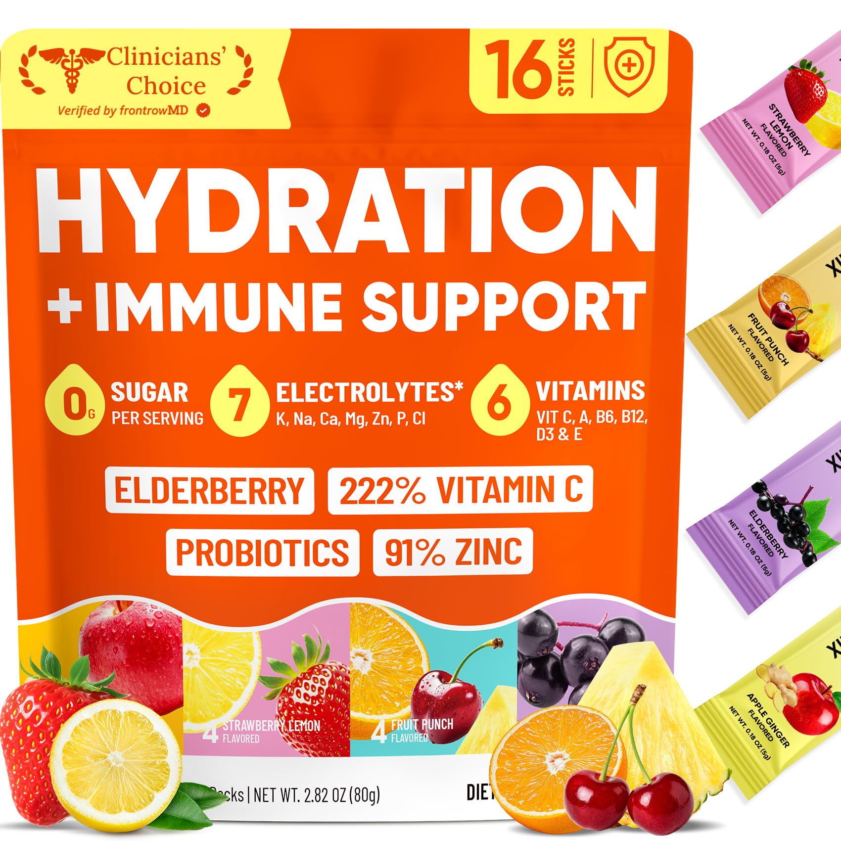 Venture Pal 2-in-1 Immune Electrolytes