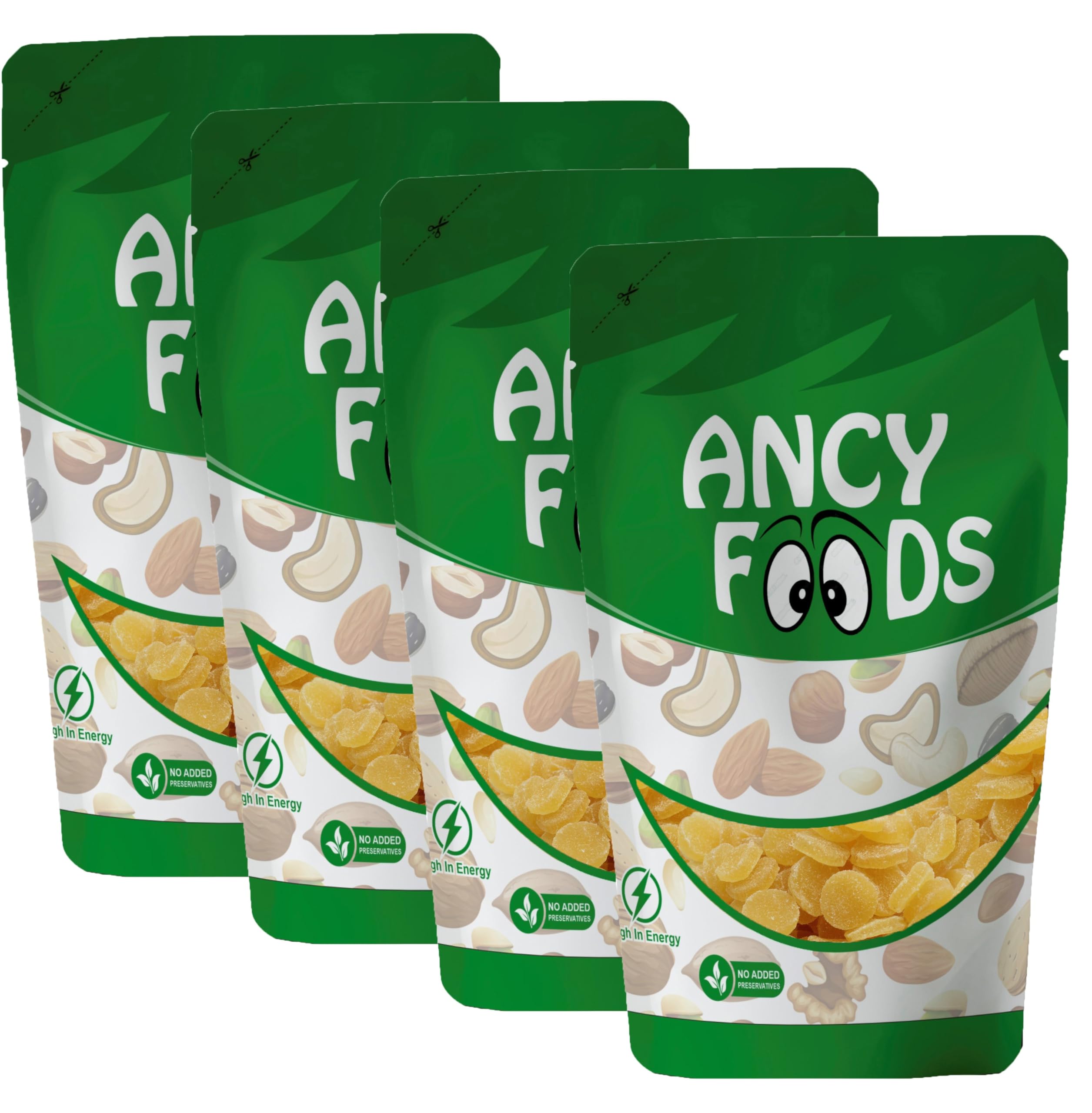 Ancy Foods Dried Fruits Nuts And Seeds (Dried Pineapple coin, 800g (4x200g))-picture-28