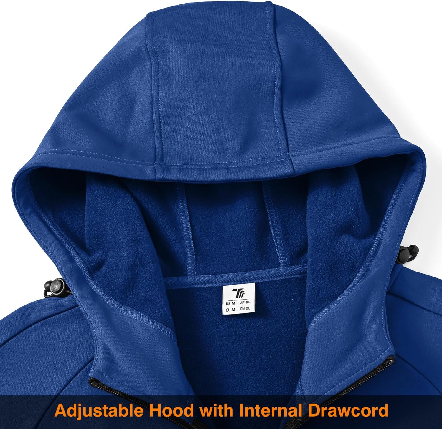 BGOWATU Men's Fleece Lined Tracksuits Set Jacket Hoodie Sweatsuit Running Sport Pants Outfits for Men with Zipper Pockets - Image 3