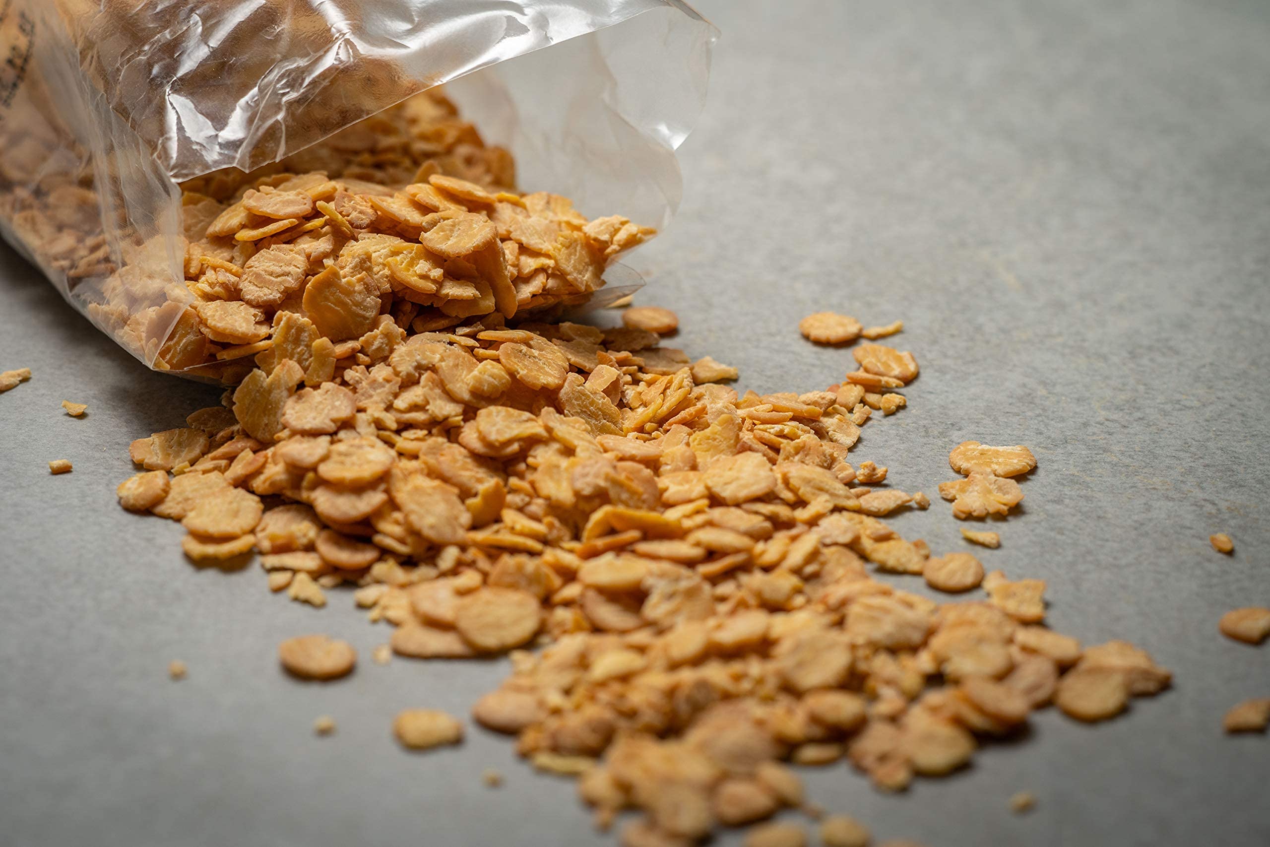BONGIOVANNI FARINE E BONTA' NATURALI Fiocchi Di Soia Decorticata, 5Kg - Fonte di Fibre e di Proteine