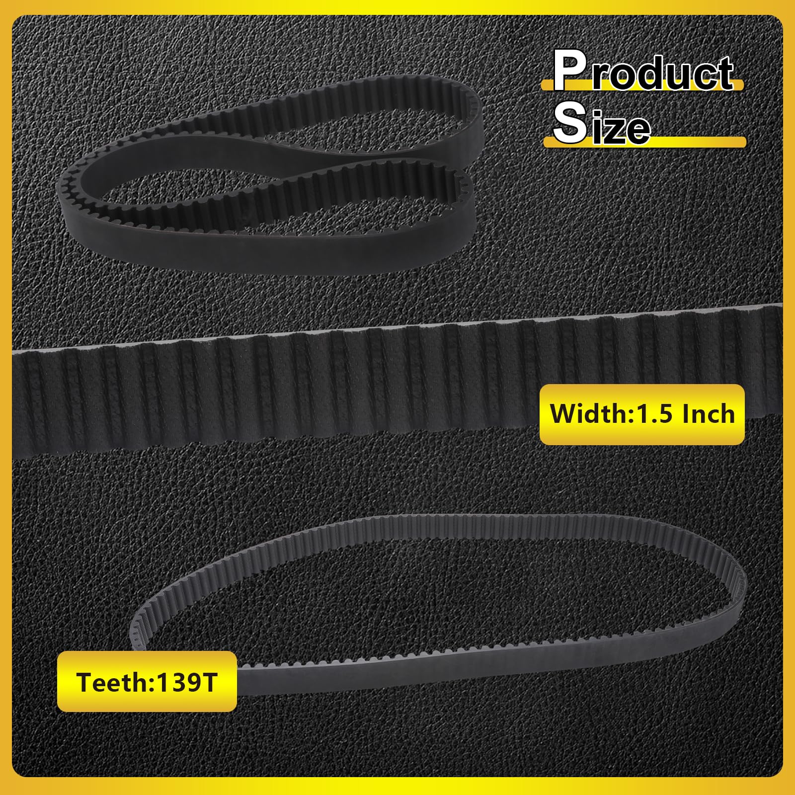 140T Drive Belt 40024-09 40024-09A For Harley Davidson Electra Street Glide Road King Softail