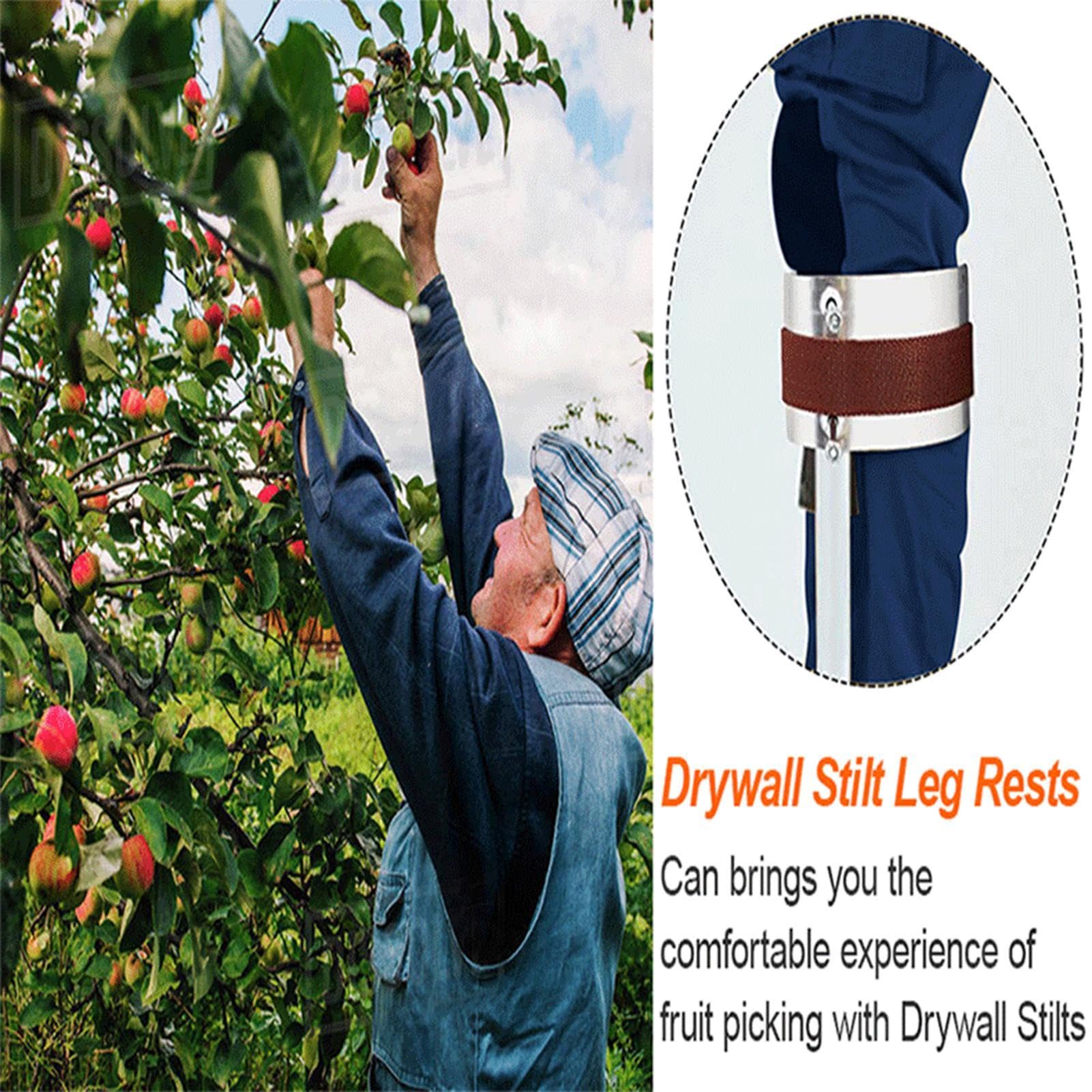 Repuestos para zancos para paneles de yeso, zancos - repuesto para paneles de yeso, repuestos para zancos con patas fijas de aleación de aluminio repuestos para zancos metálicos para trabajos de enluc
