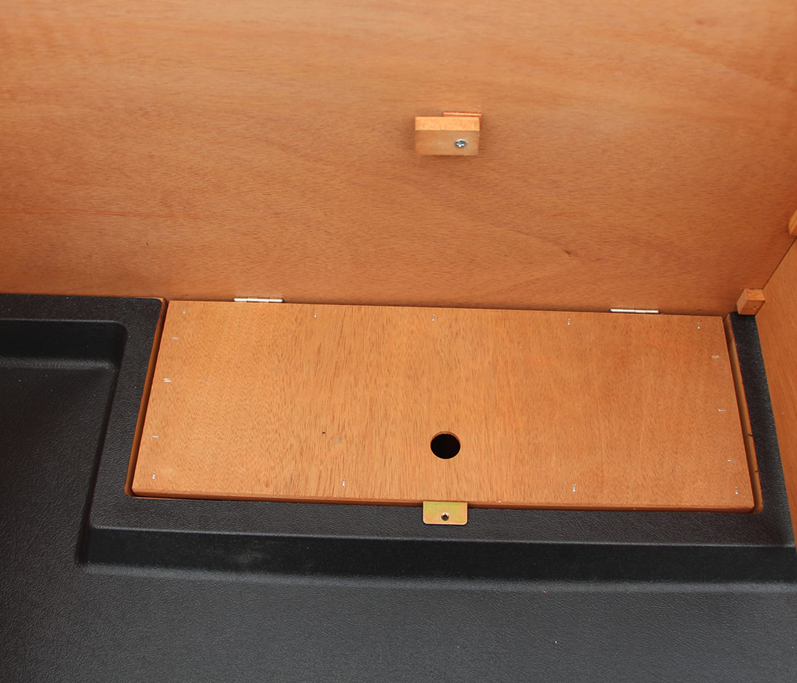 Dehner Kaninchenstall Original, ca. 114 x 57 x 116 cm, Kiefernholz, lasiert, Hellbraun