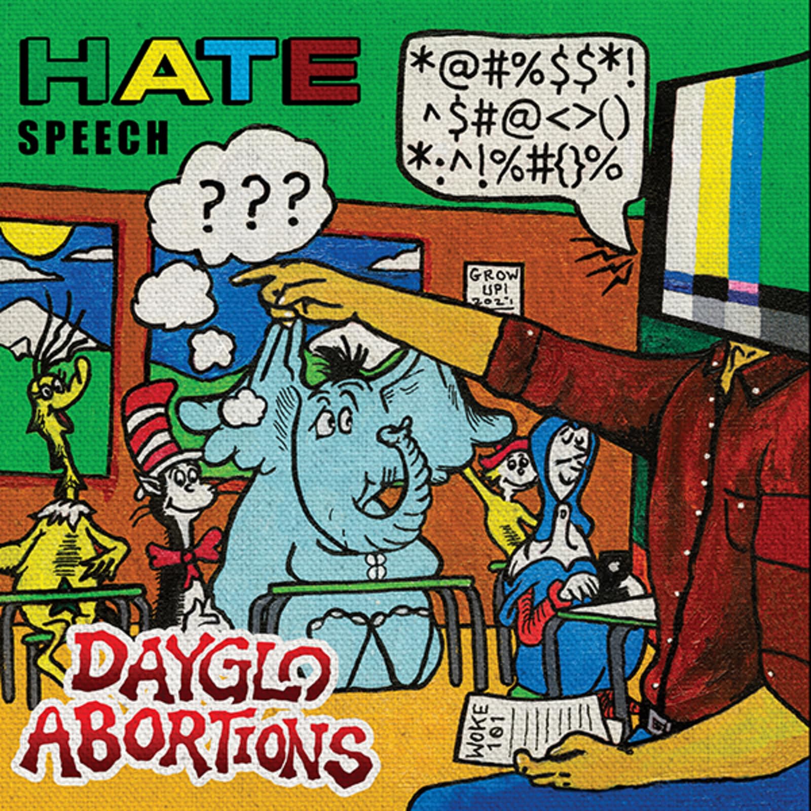 DAYGLO ABORTIONS - Hate Speech - Vinyl (LP)
