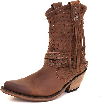 Amazon.com: Liberty negro lb-711210 Vegas T-Moro flecos botas : Ropa,  Zapatos y Joyería