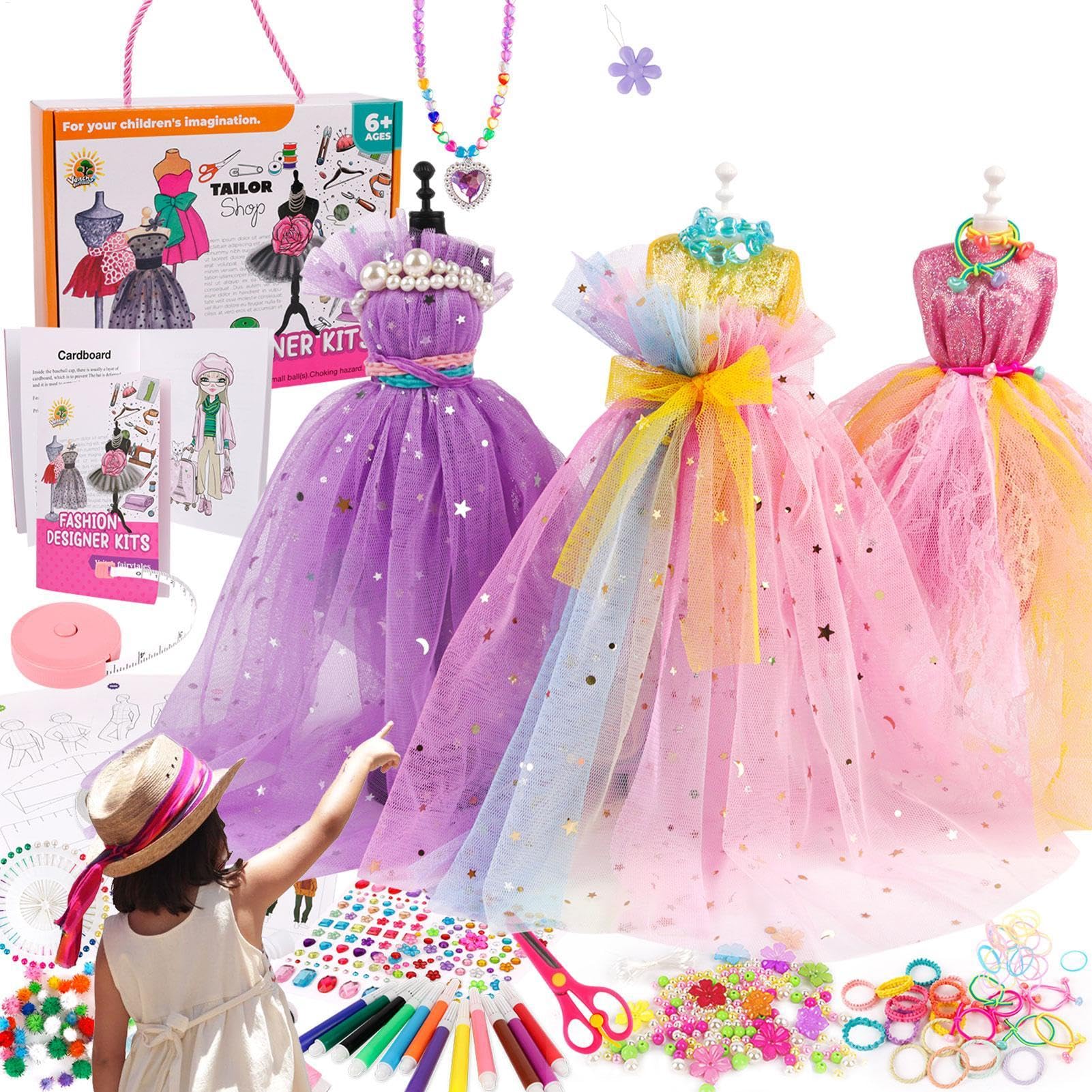 Kit de estudio de para niñas, kit de diseñador de, piezas Kits