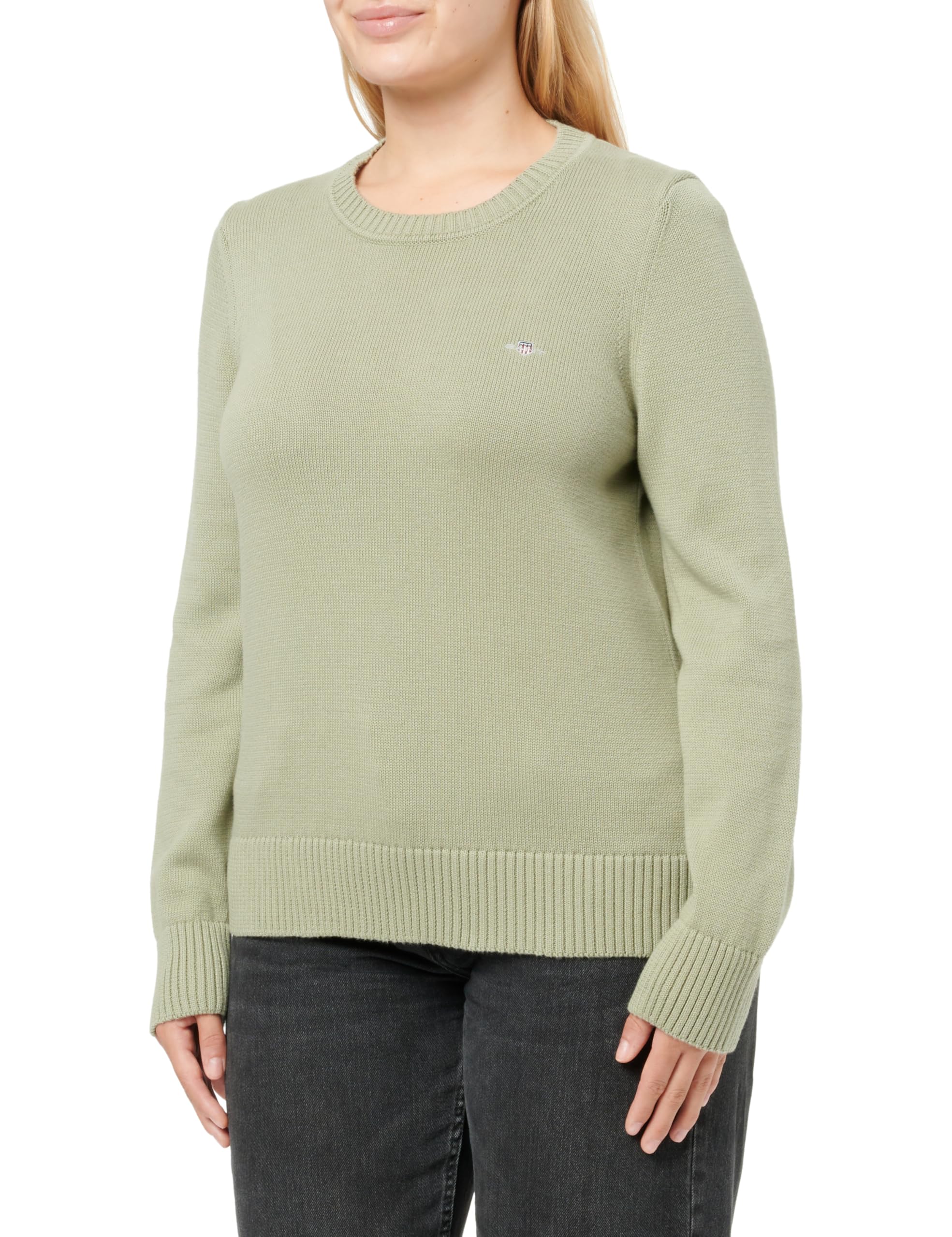 Gant Herren Classic Cotton C-Neck Pullover (1er Pack)