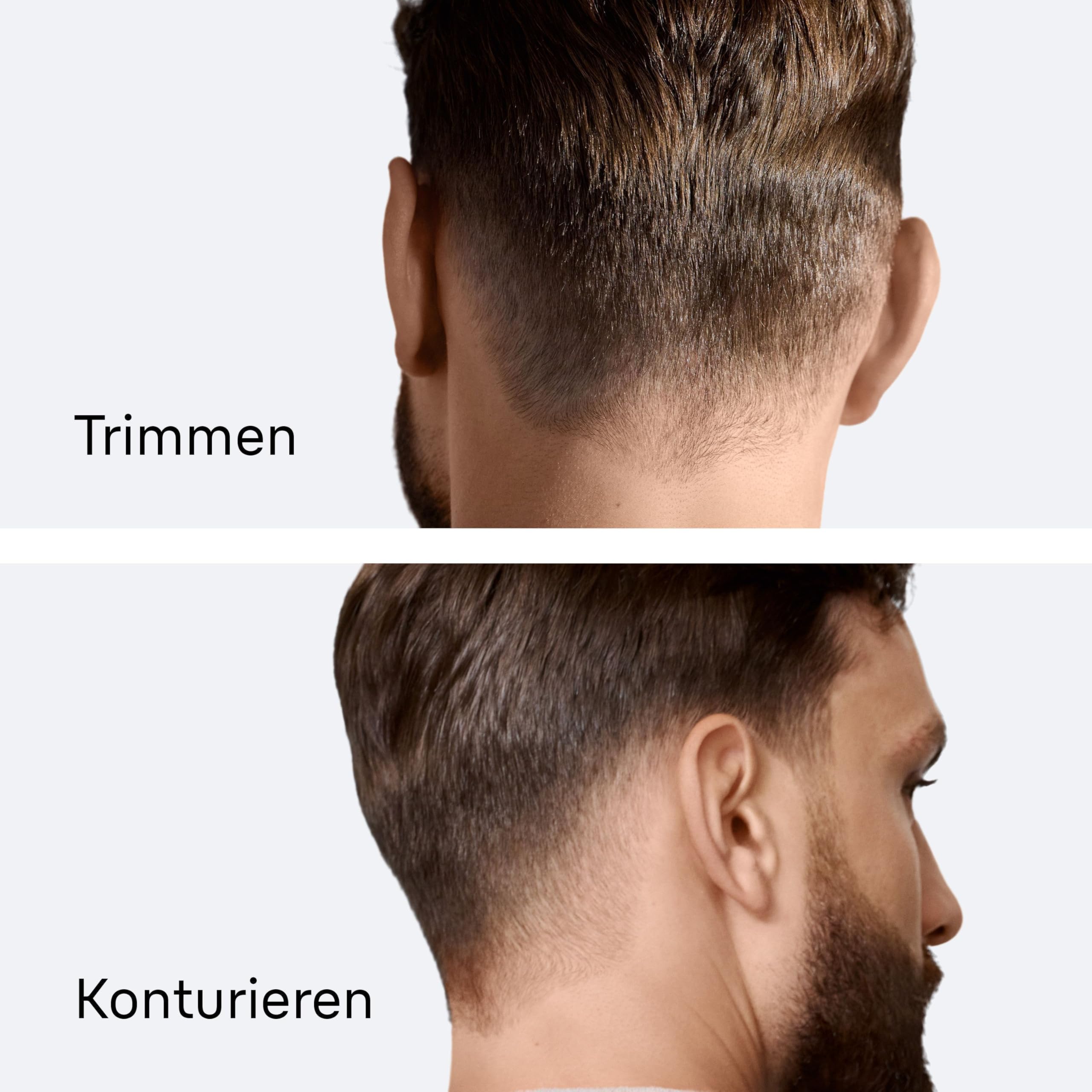 Braun Haarschneider Series 5, Haarschneidemaschine Herren, HC5530, Schwarz | Kabelloser Haartrimmer mit 17 Längen, Trimmer mit 50 Min. Akku, Wasserdicht, Inkl. 3 Zubehörteile Und Ultrascharfer Klingen