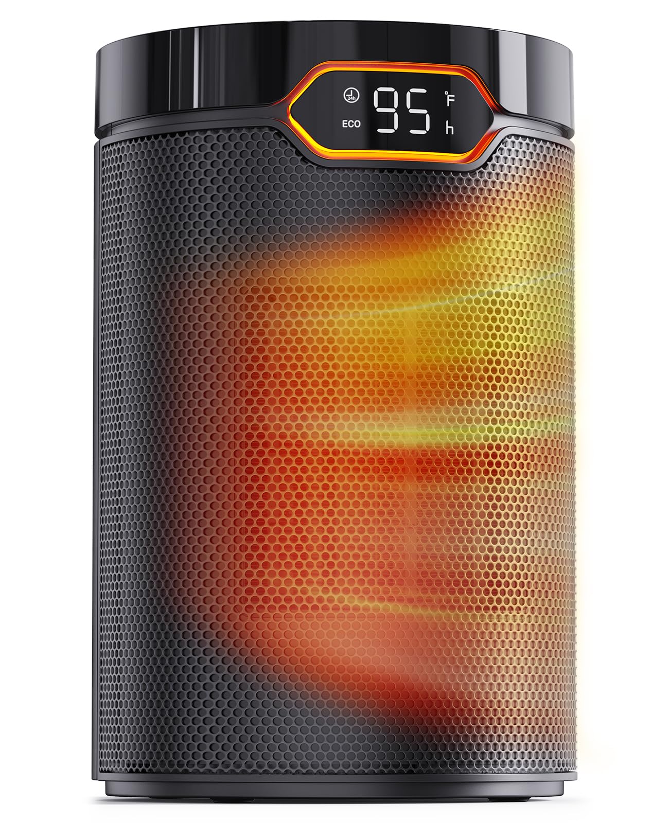 BREEZOME Space Heater Portable Electric Heaters for Indoor Use with Thermostat 24H Timer 1500W PTC Ceramic Quiet Fast