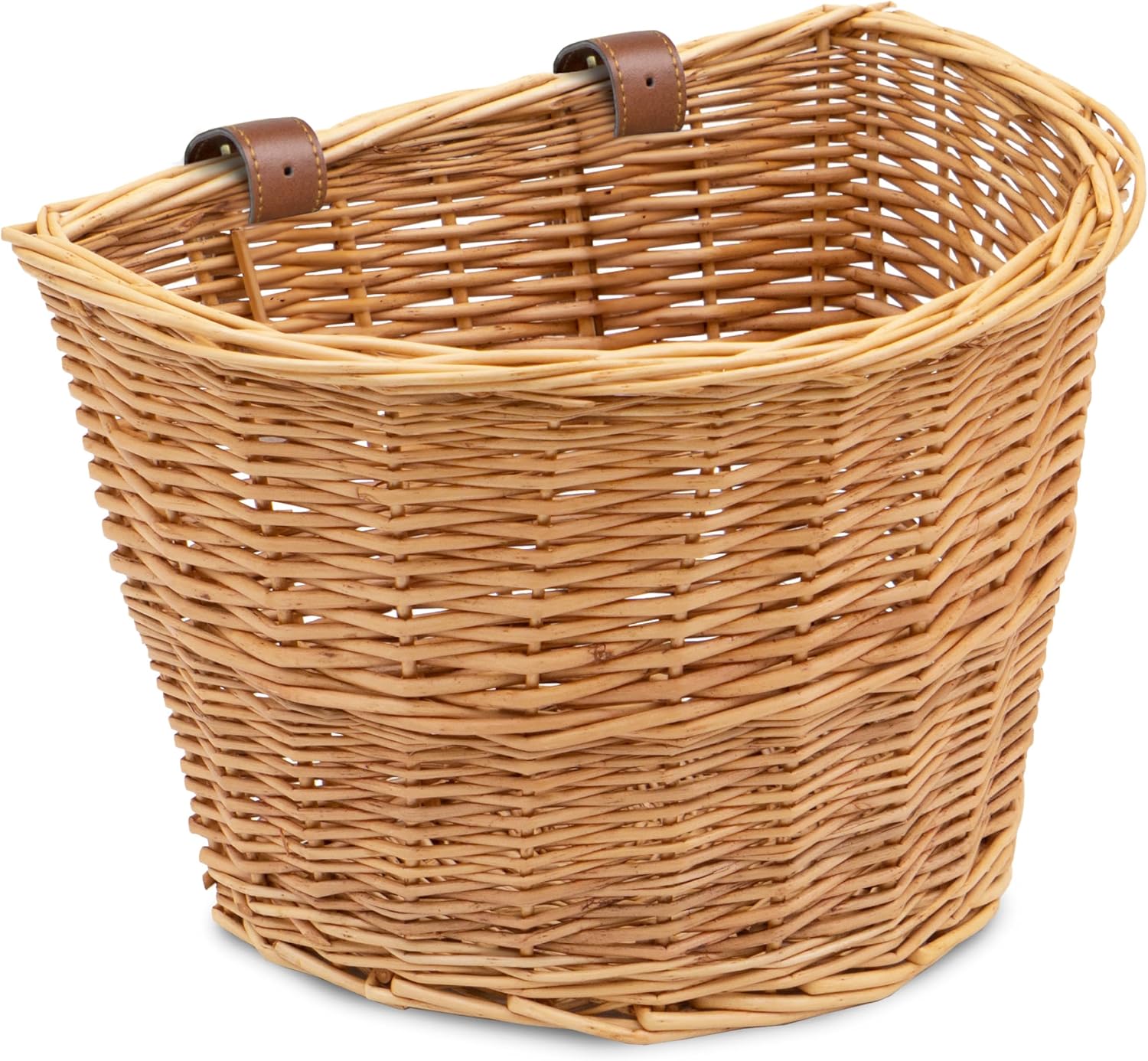 ProSource Wicker Bike Basket Front Cargo for Women