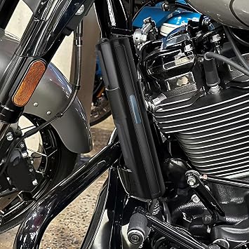 Motorcycle Water Reservoir Cover Water Pump Guard Fit for Street Glide CVO Ultra Road Glide ST 2023-2025 (Black)