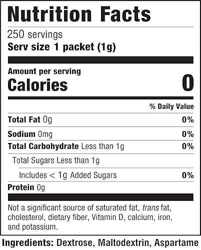 Miniatura 6 de NatraTaste Blue Edulcorante cero calorías, sustituto de azúcar a granel para café, té helado, limonada, bebidas calientes y frías, hornear, cocinar,