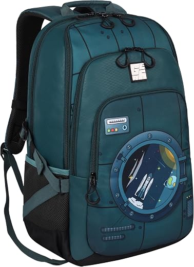 Gear Astronomer 19"/37L Large Water Resistant School Bag/Casual 5 Compartment Backpack/Daypack/Travel 5 Compartment Backpa...