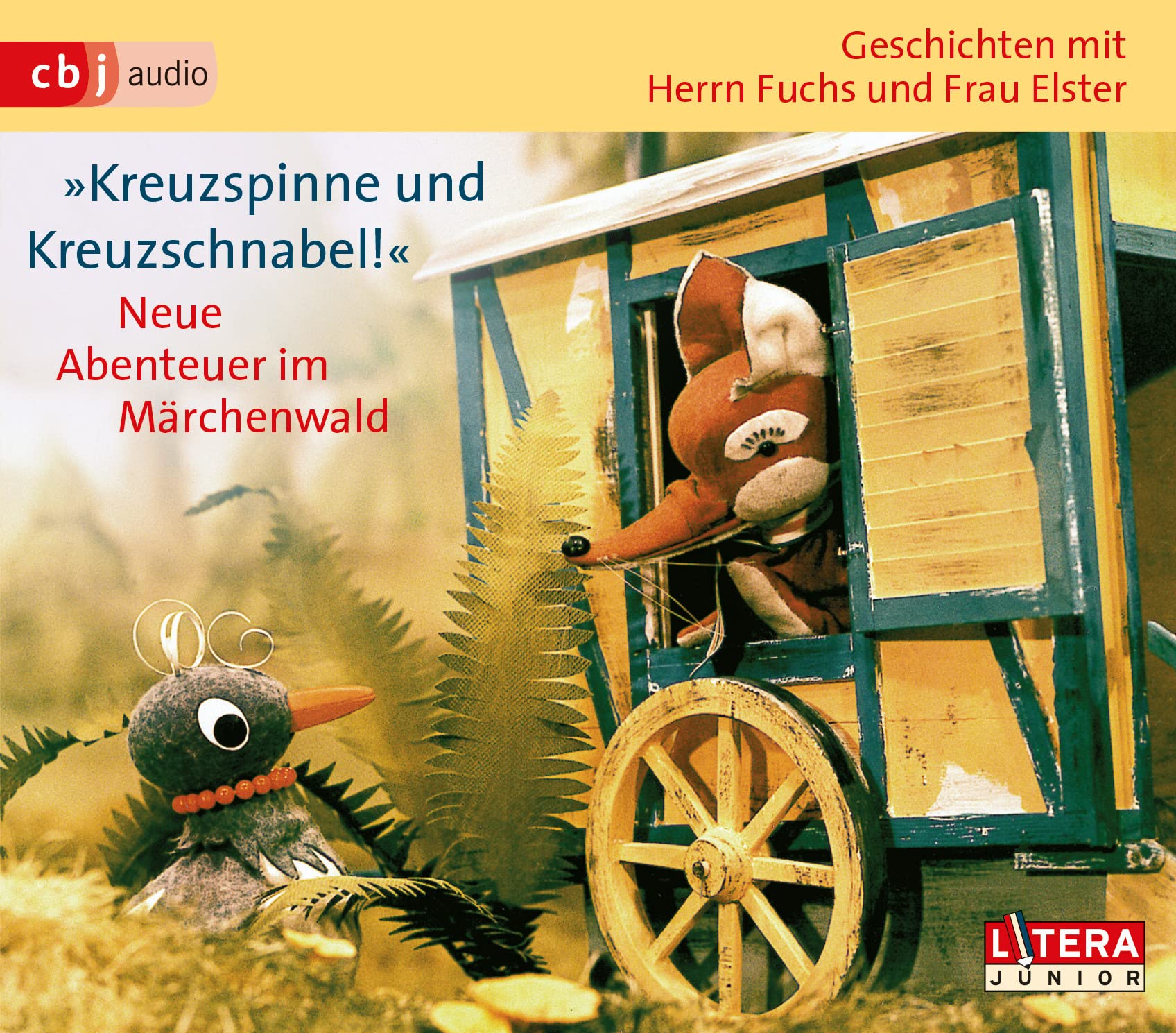 Kreuzspinne und Kreuzschnabel. 3 CDs: Neue Abenteuer im Märchenwald. Geschichten mit Herrn Fuchs und Frau Elster