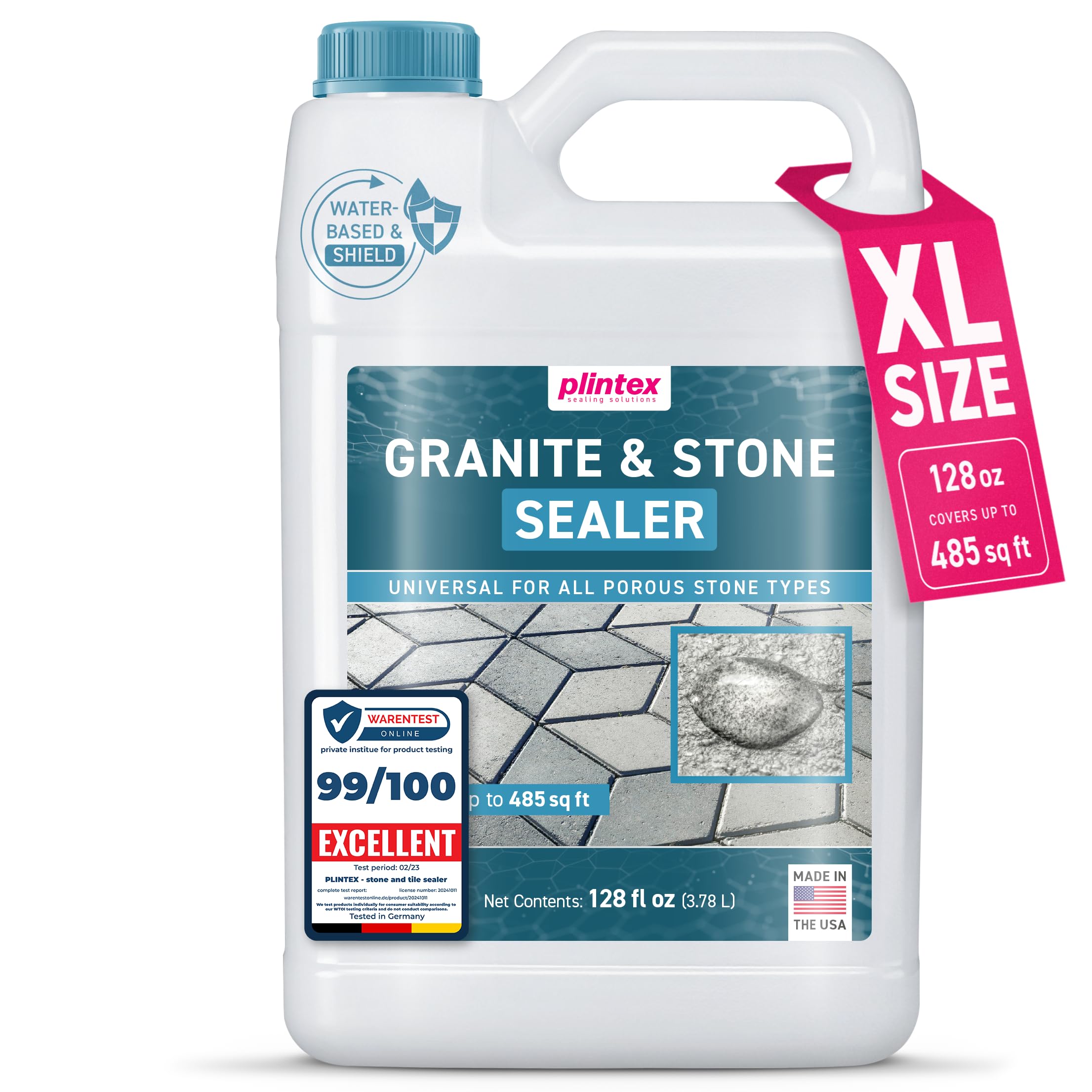 Photo 1 of PLINTEX Stone & Concrete Sealer, 1 Gallon