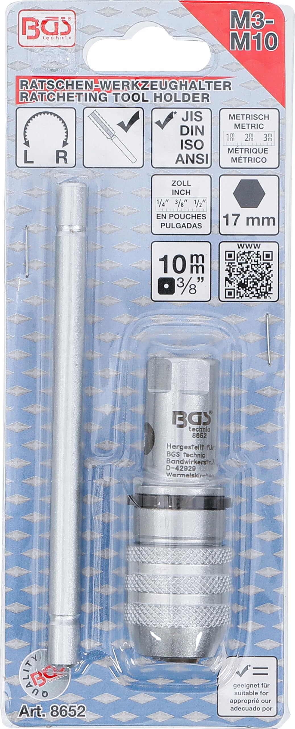 BGS 8652 | Gira machos
