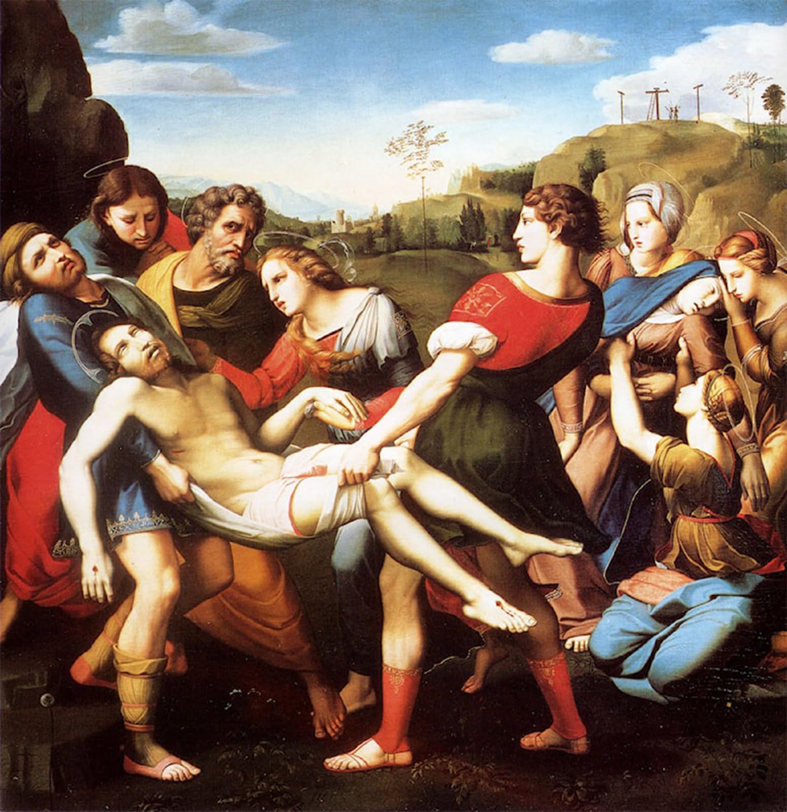 POSTERIIk Famous Print Pop Art Wall Art Graffiti The Entombment Sassof errato Art Prints for Home Decor 60x90cm