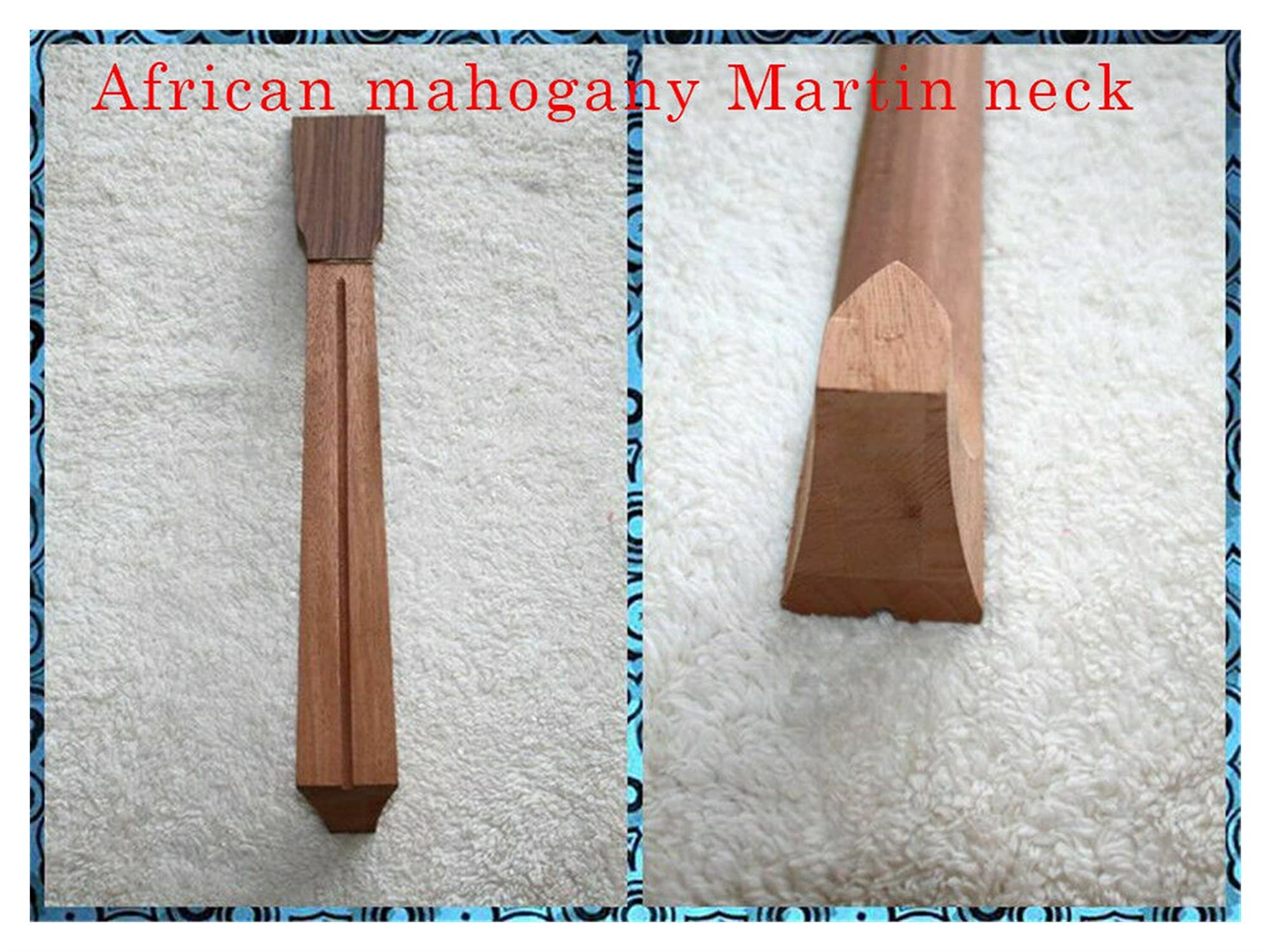 Gitarrenbausatz 1 Set. DIY. Unfertiger akustischer Gitarrenstil 41inch OM D- Art der abgerundeten Ecke Akustikgitarre DIY. Kit Unfertiger DIY Gitarrenkörper