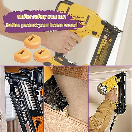 Miniatura 5 de NEBOO Almohadilla de seguridad de repuesto para clavadora Bostitch SB-1664FN, 4148000, 5335001, 6240001 (paquete de 3)