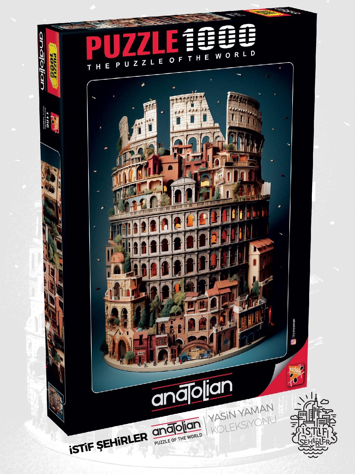 Puzzle - Colesseum, 1000 Piece Puzzle, 1166