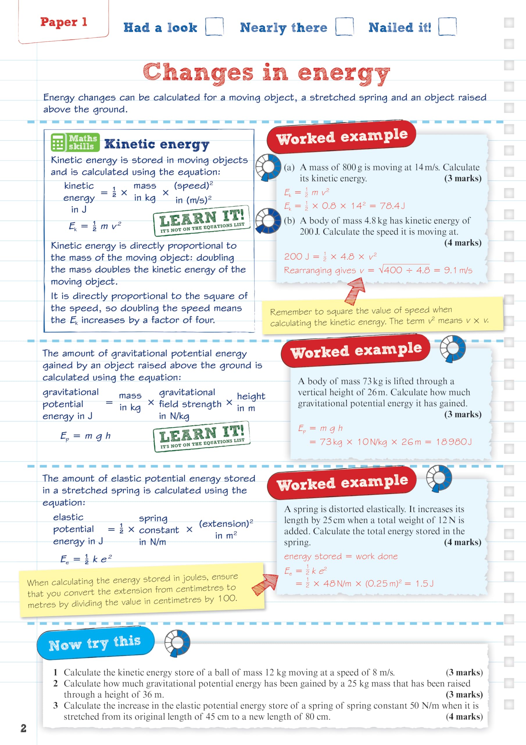Pearson REVISE AQA GCSE Physics (Higher) Revision Guide: incl. online revision and quizzes - for 2025 and 2026 exams - Cover may Vary
