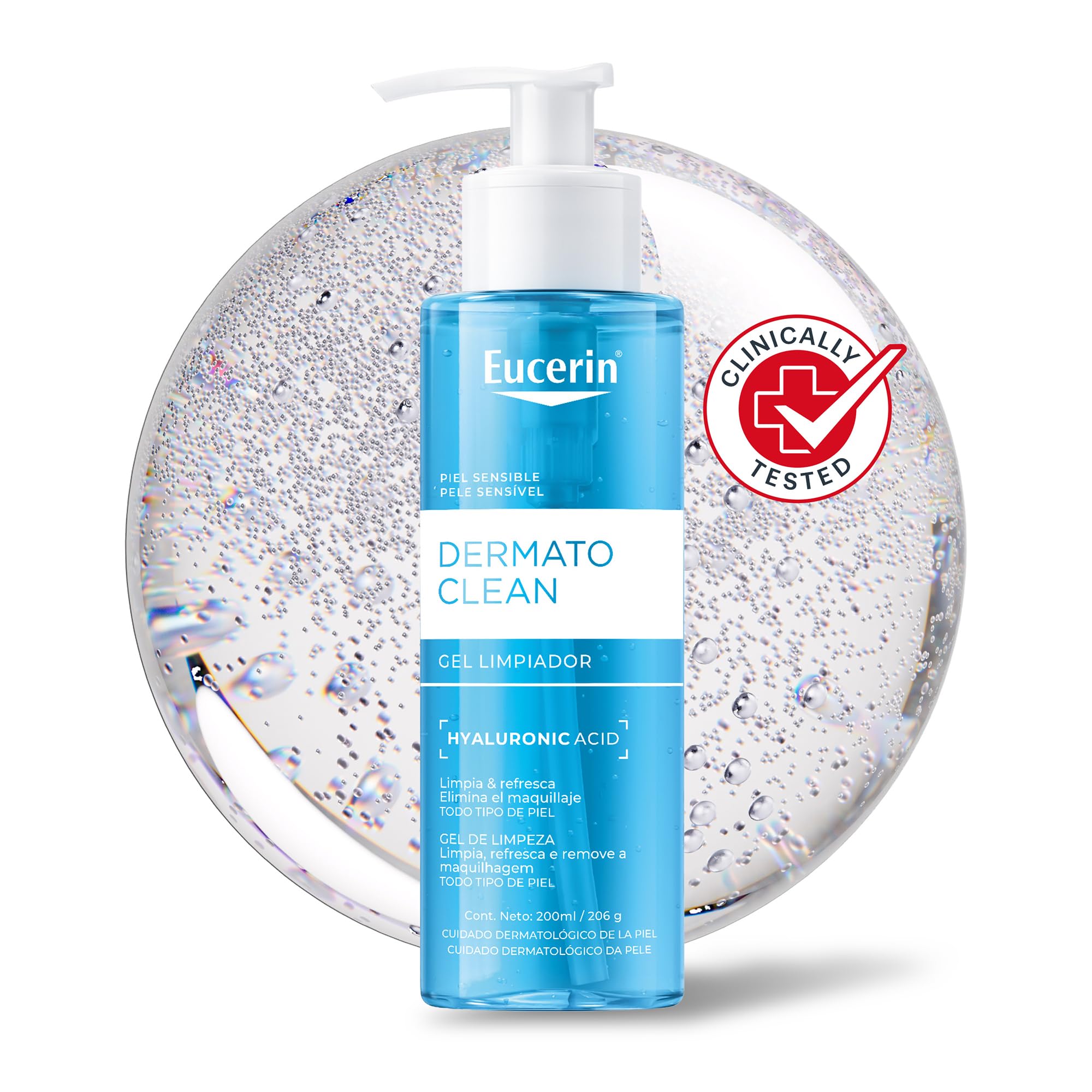 Eucerin Dermatoclean Gel Limp Refr 200Ml