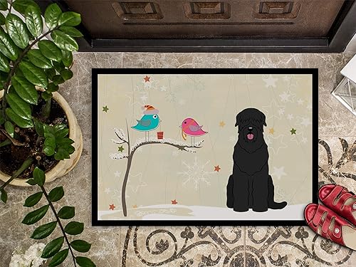 Miniatura 3 de Caroline's Treasures Christmas Presents between Friends - Tapete negro para interiores o exteriores, 18 x 27 pulgadas, BB2498MAT 18 x 27 pulgadas,