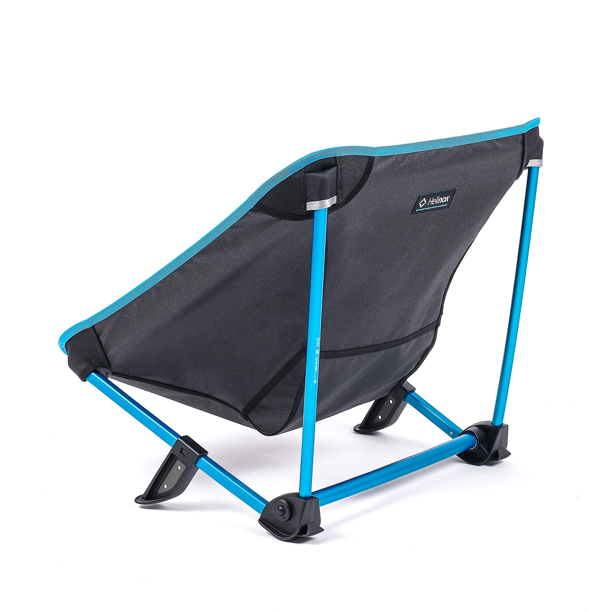 Helinox Incline Festival Chair | Campingstuhl,Klappstuhl,Aluminium,leicht,stabil,faltbar,kompakt,inkl Tragetasche (Black)