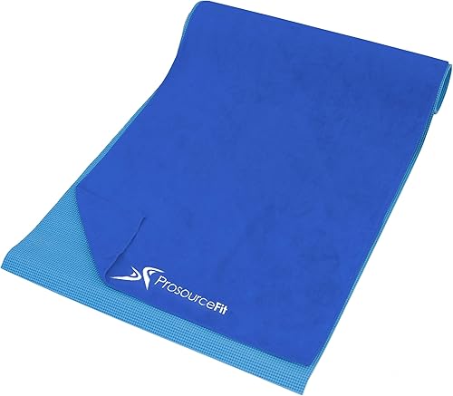 Miniatura 1 de ProsourceFit Arida - Toalla de esterilla de yoga de microfibra súper absorbente de 68 x 24 pulgadas para yoga, pilates y entrenamiento (3 opciones