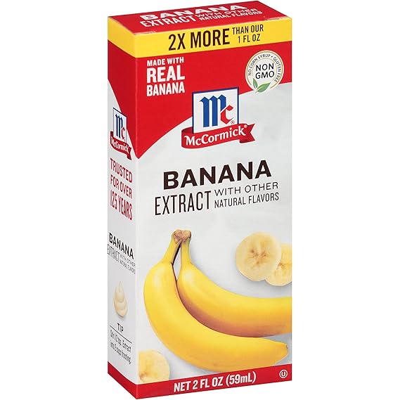 McCormick Banana Extract with Other Natural Flavors, 2 fl