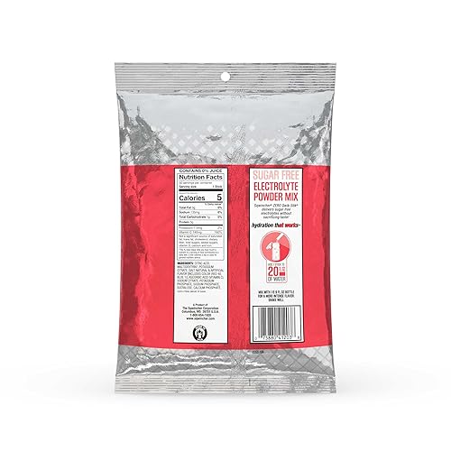 Miniatura 60 de Bebida en polvo Qwik Stik de Sqwincher, con electrolitos y sin azúcar (contiene 50 unidades), cítrico (Cool Citrus), 50