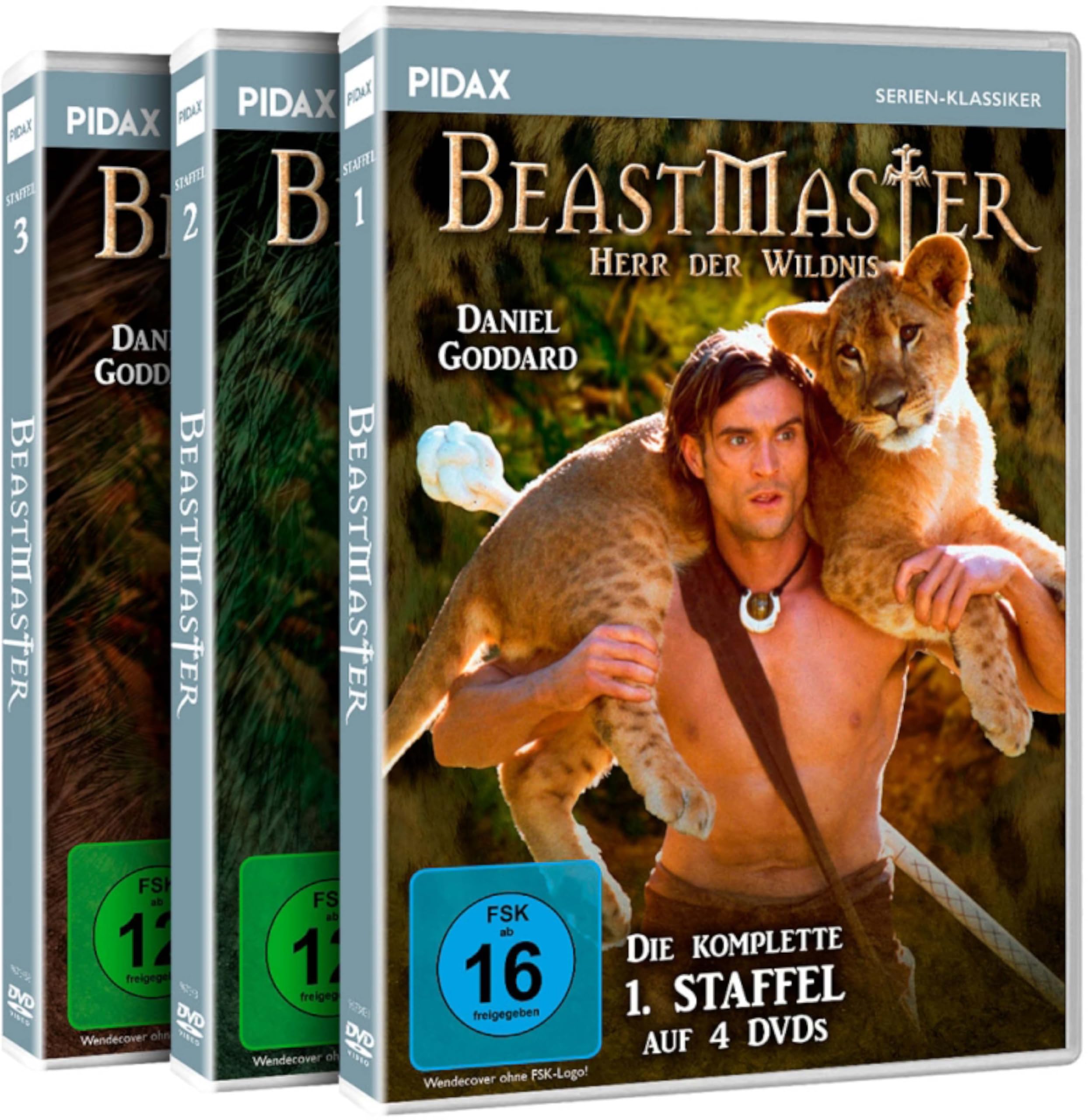 Beastmaster - Herr der Wildnis - Die komplette 66-teilige kultige Abenteuerserie - Alle 3 Staffeln (Pidax Serien-Klassiker - Gesamtedition) [12DVDs]