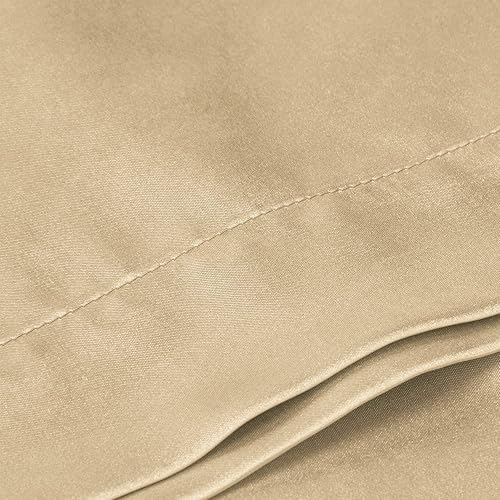 Miniatura 2 de Konnect - Juego de 2 fundas de almohada turcas sedosas para cabello y piel, paquete de 2 fundas de almohada Queen con cierre de sobre, satén turco