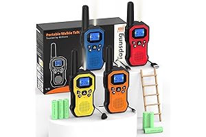4-Pack Walkie Talkies with 20-Mile Range: Your Ultimate Adventure Companion