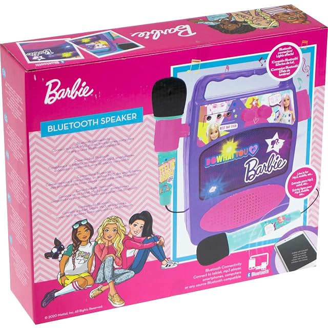 Foto 4 de 4 de Altavoz Barbie con 2 micrófonos (4412)
