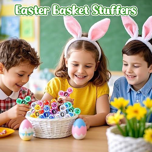 Miniatura 4 de Gigilli Fidget Spinners 6 piezas, recuerdos de fiesta para niños con luz LED a granel Fidget Spinners niños 4-12 bolsas de regalos que brillan en la