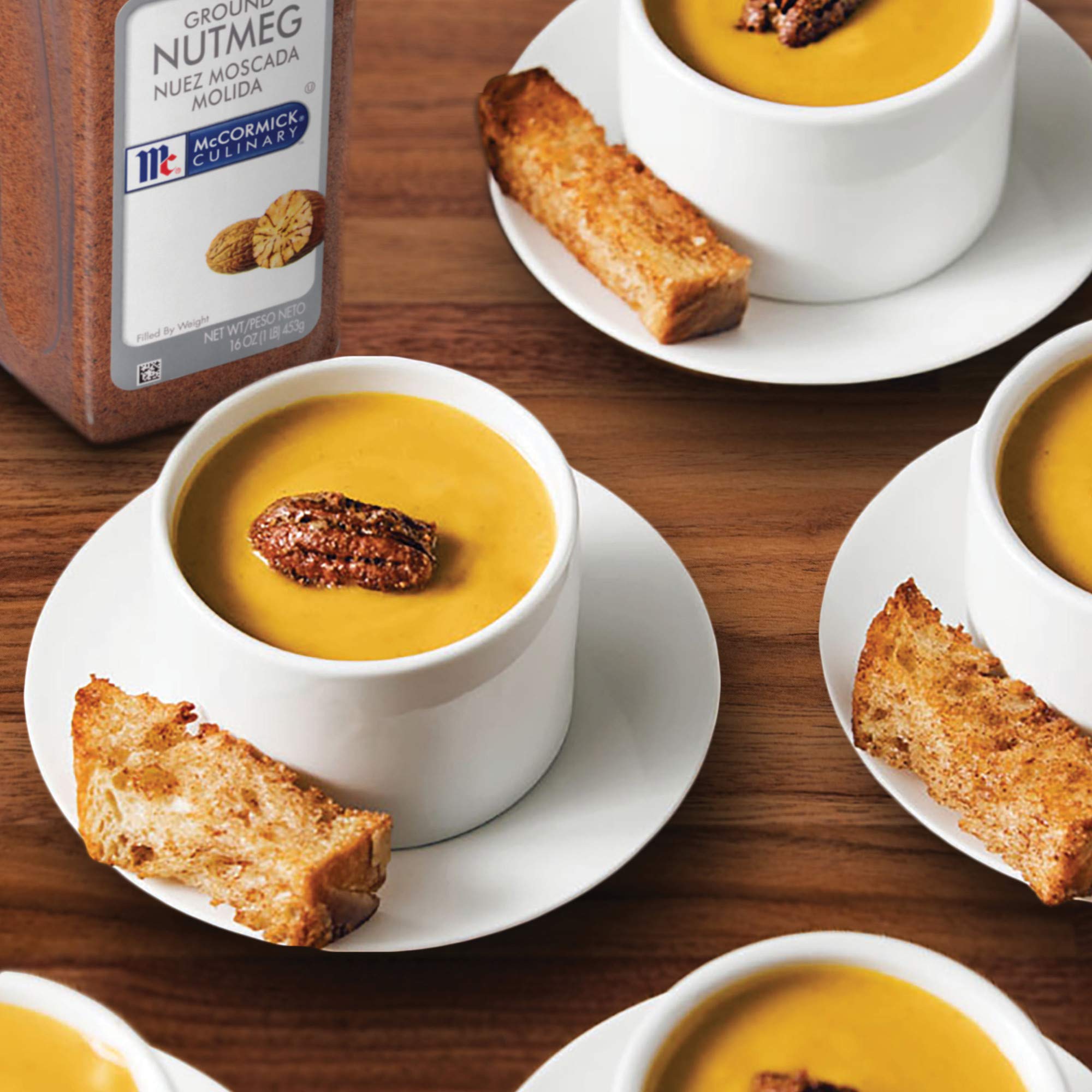 Culinary Gemahlener Muskatnuss, 473 ml.