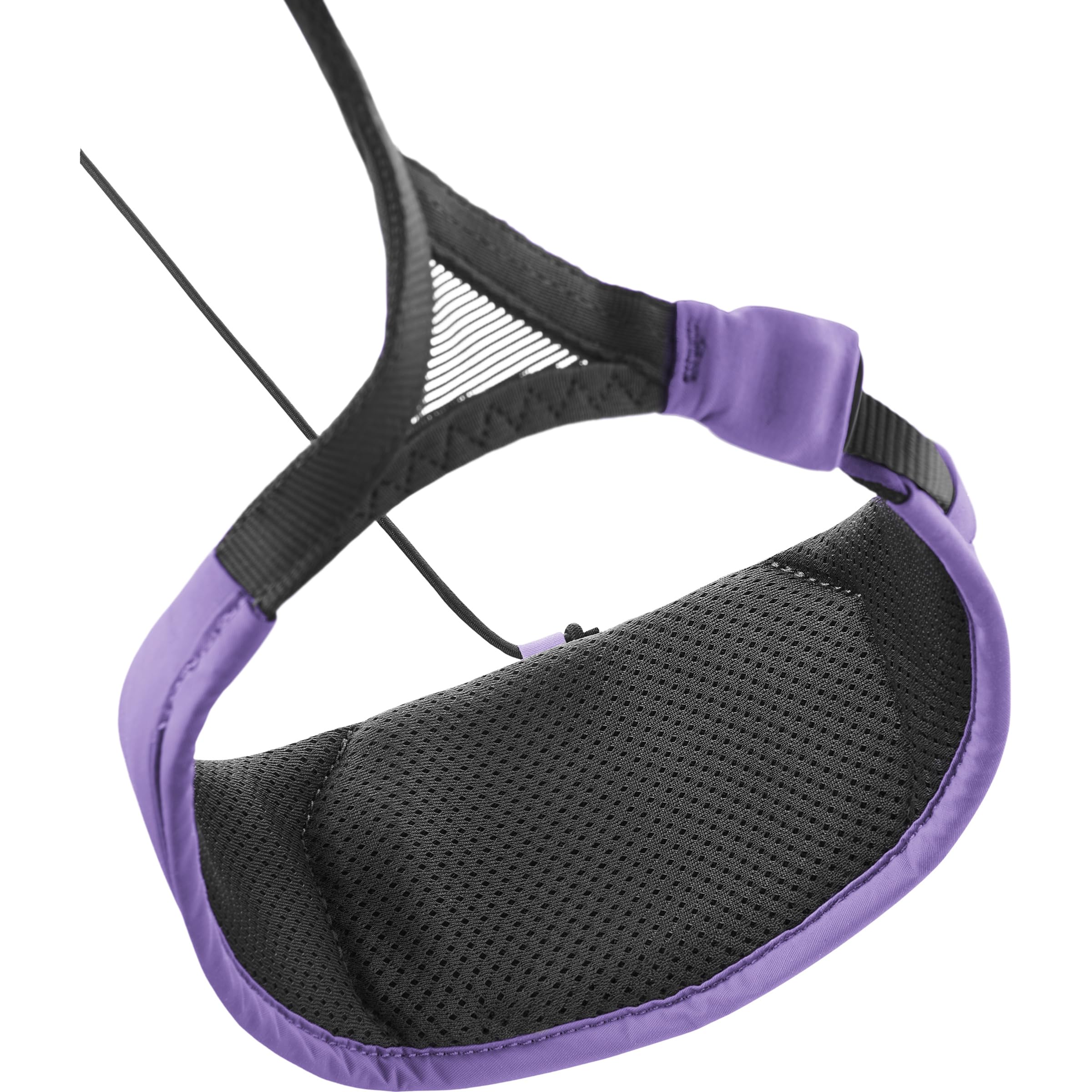 EDELRID Helia II - Cintura da arrampicata unisex, colore viola, XS | 67-77 cm